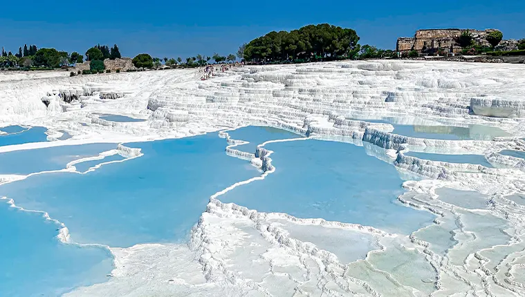 Piscina Natural em Pamukkale, Turquia
