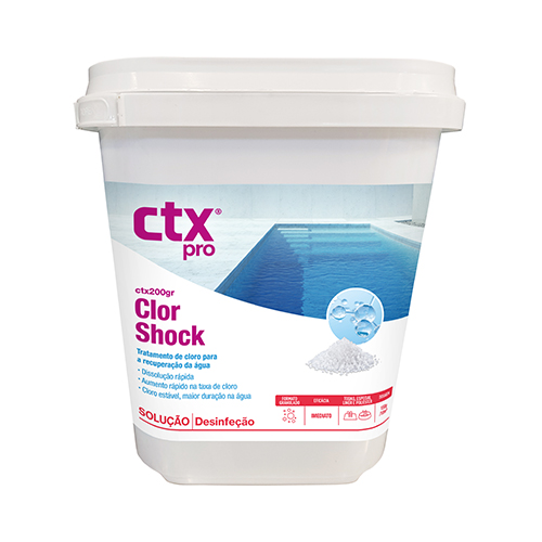 CTX 200/Gr ClorShock Dicloro granulado 55%. - 5Kg