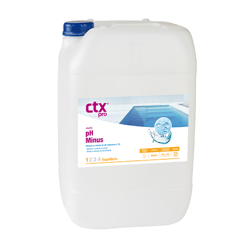 CTX 15 pH- minorador pH líquido, Emb: 25 Kg