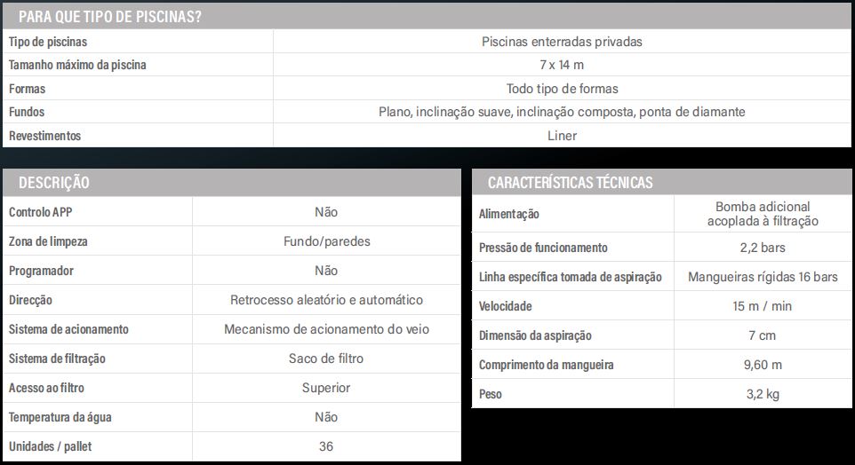 Aspirador Hidráulico 280 - Polaris