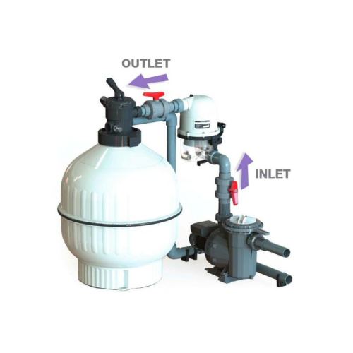 Pré-filtro Hydrocyclone Hydrospin Compact  - AstralPool