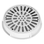 Grelha de fundo Ø 200 mm em aço inox - Astralpool