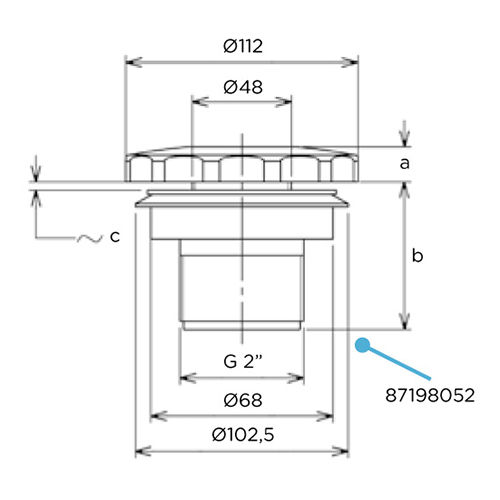 Tomadas de vácuo inox - Flexinox